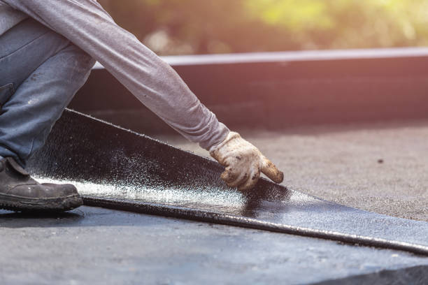 Professional Emergency Waterproofing technician working in Silver Springs, NY
